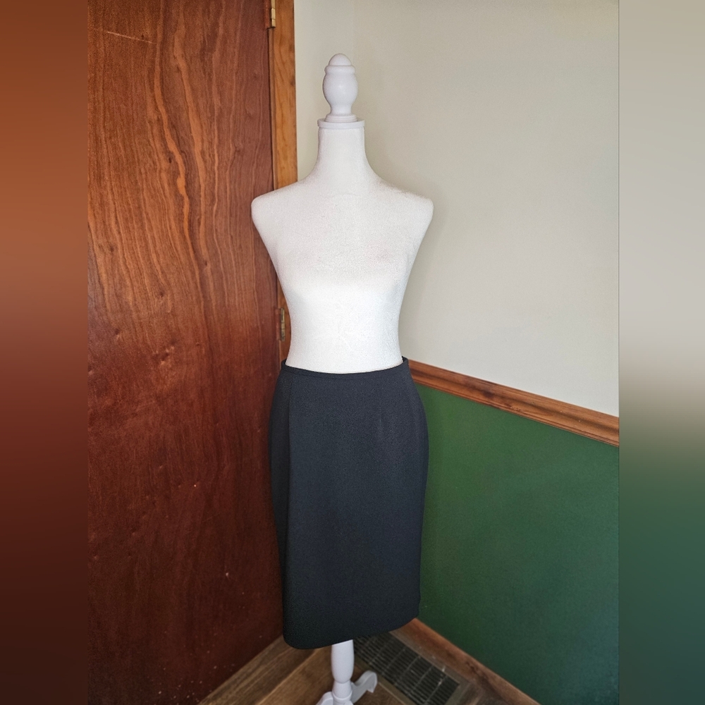 Calvin Klein Black Pencil Skirt Size 2